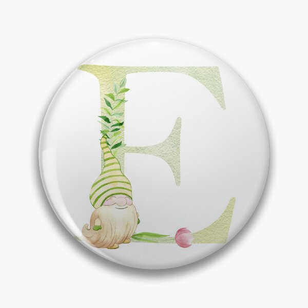 Item preview, Watercolor Spring letter E designed and sold by tapilipa.