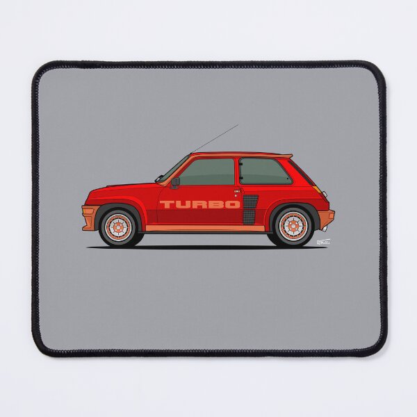Item preview, R 5 Turbo Single Illustration - Red and Orange designed and sold by RJWautographics.