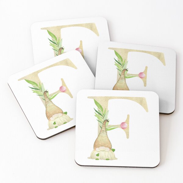Item preview, Watercolor Spring letter F designed and sold by tapilipa.