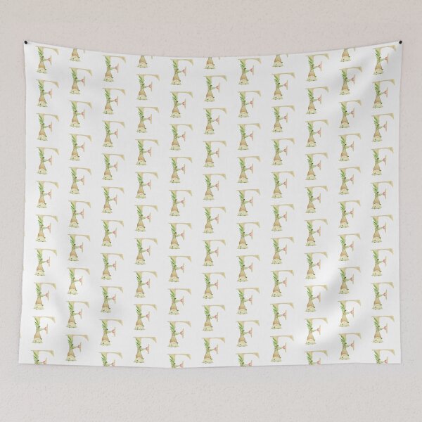 Item preview, Watercolor Spring letter F designed and sold by tapilipa.
