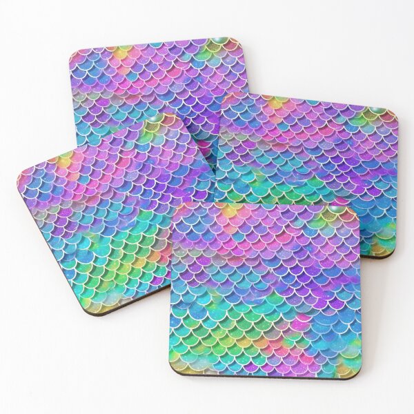 Item preview, Rainbow Mermaid Scales 3 designed and sold by Magnuna.