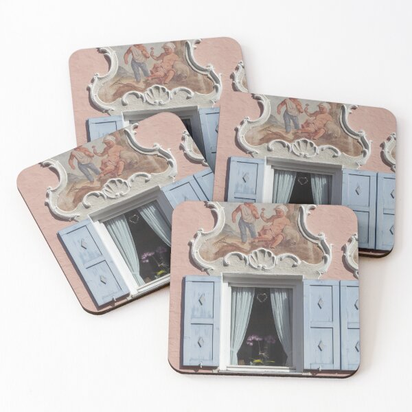 Item preview, Window on a historic house with Lüftl painting designed and sold by Torsten  Krüger.