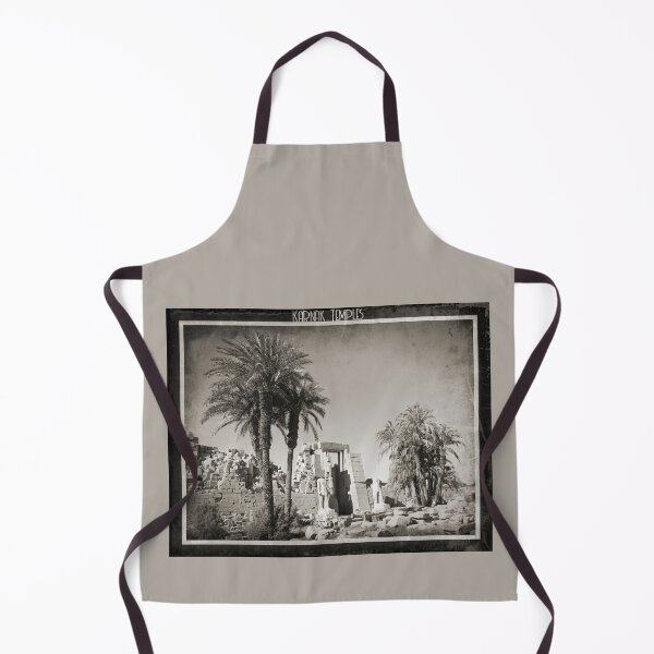 Item preview, Temples of Karnak, ruins, Egypt, old photo, black and white designed and sold by art-of-egypt.