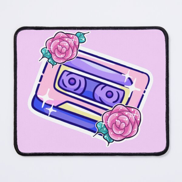 Item preview, Kawaii Rose Retro Tech Cassette Tape designed and sold by LadyKorieArt.