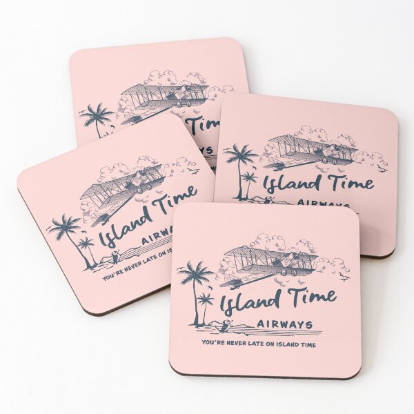 Item preview, Island Time Airways Retro Travel Ad designed and sold by Corinne Alexa Jackson.