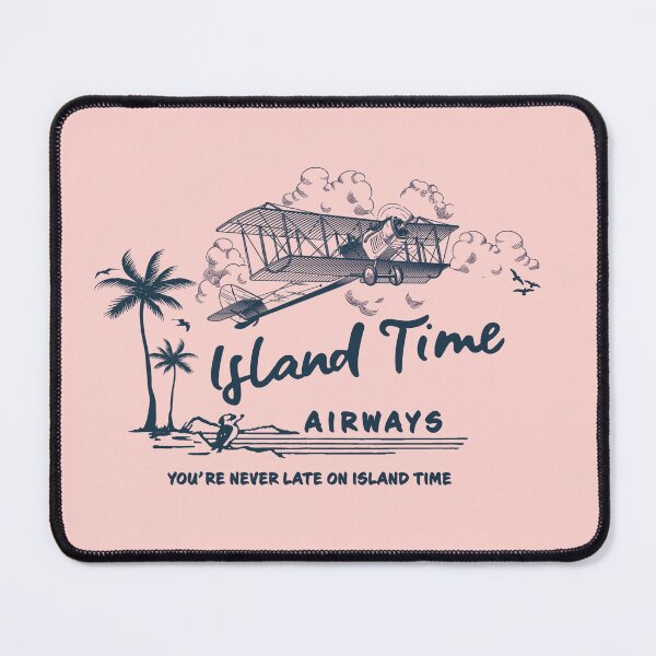 Item preview, Island Time Airways Retro Travel Ad designed and sold by Corinne Alexa Jackson.