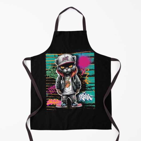 Item preview, Copy of Funny black panther graphic in urban style with graffiti designed and sold by Lunaawga.