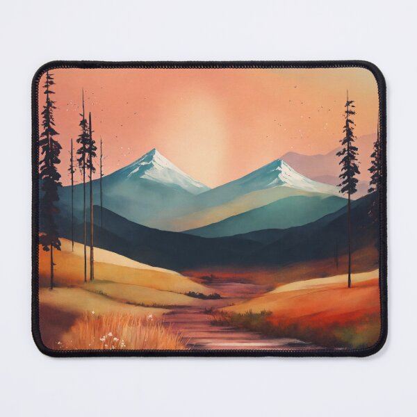 Item preview, Sunset Serenity in Mountain Valley designed and sold by John v p.