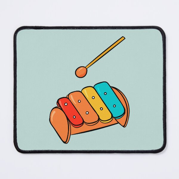 Item preview, Colorful cute marimba designed and sold by EmeraldMusic.