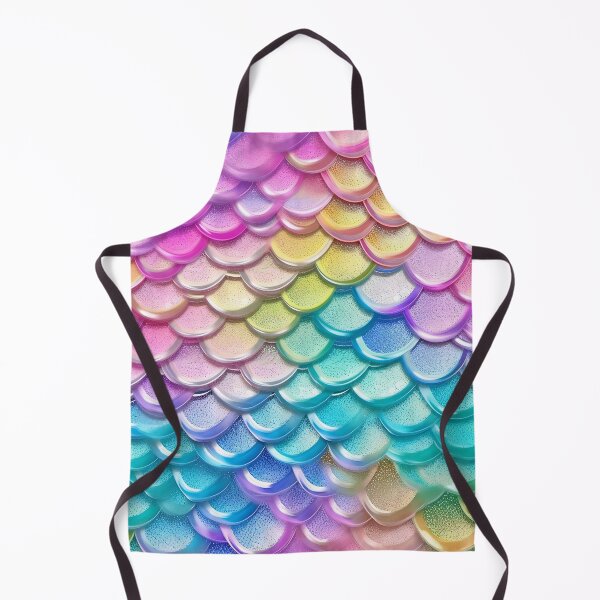 Item preview, Rainbow Mermaid Scales Metalic Pastel 7 designed and sold by Magnuna.