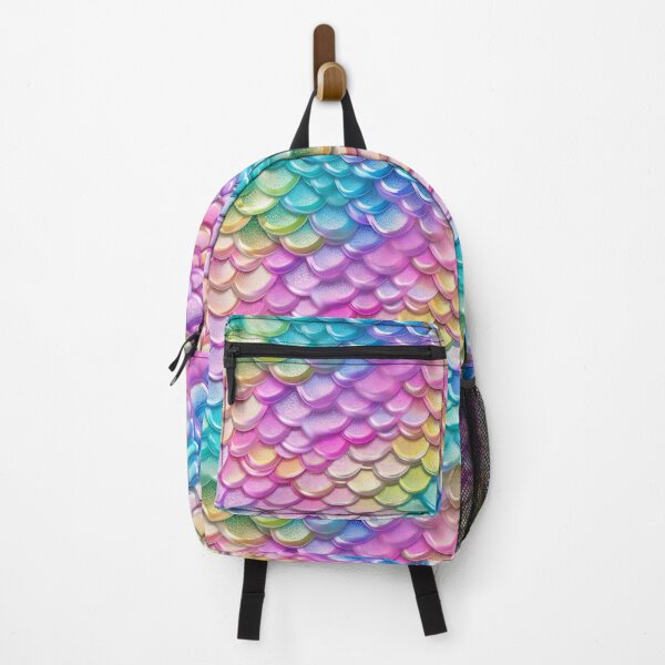 Item preview, Rainbow Mermaid Scales Metalic Pastel 7 designed and sold by Magnuna.