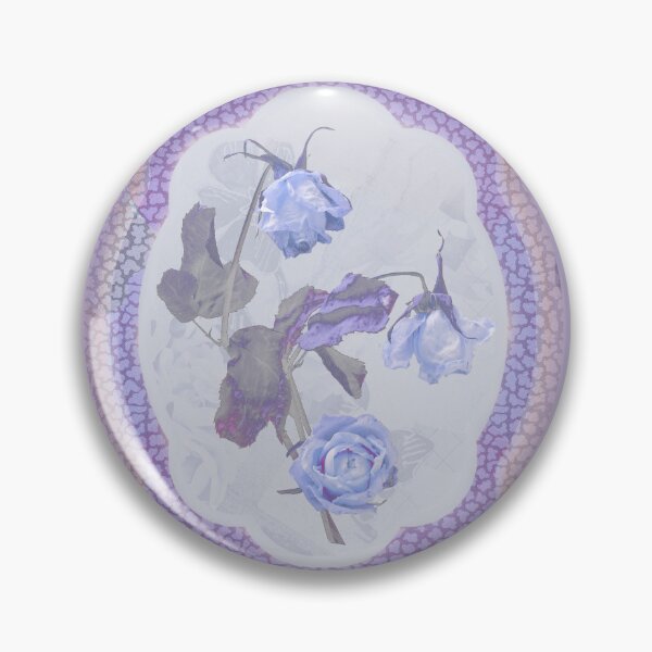 Item preview, Blue Roses in a Decorative Frame designed and sold by Amalus-files.