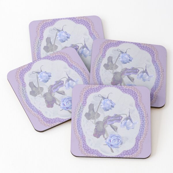 Item preview, Blue Roses in a Decorative Frame designed and sold by Amalus-files.