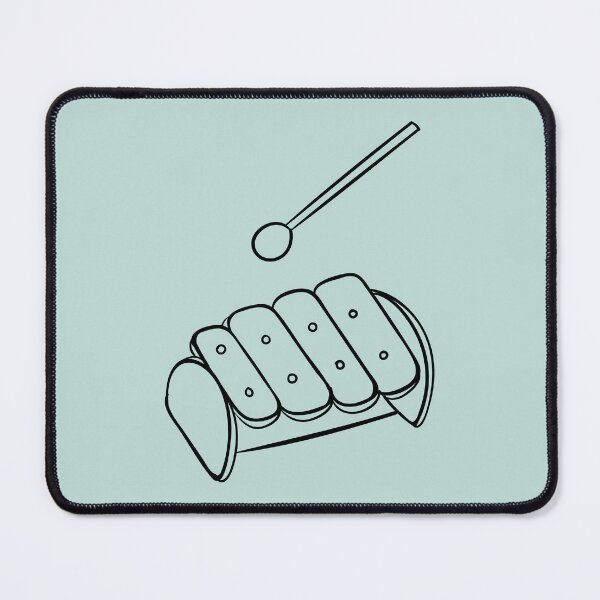Item preview, Cute Marimba Doodle designed and sold by EmeraldMusic.