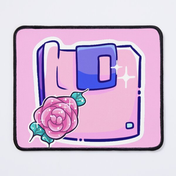Item preview, Kawaii Rose Retro Tech Floppy Disk designed and sold by LadyKorieArt.