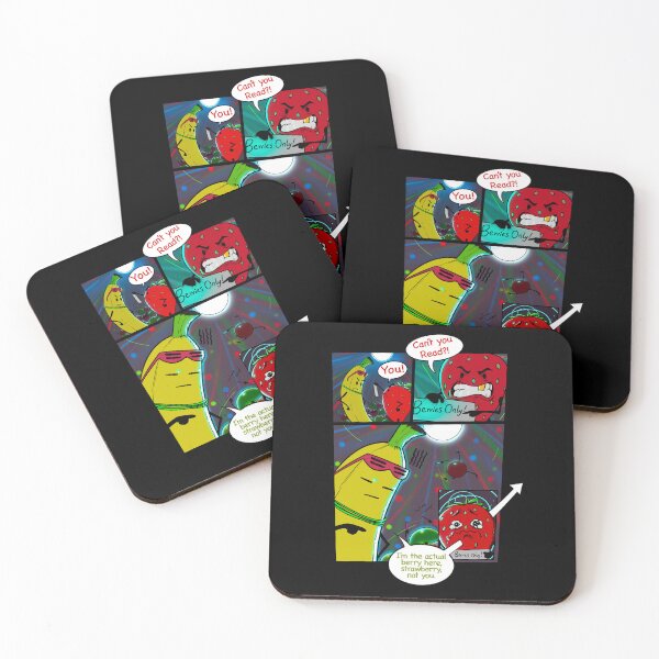 Item preview, The berry conundrum: banana and strawberry  designed and sold by Opeoluwa  Bamitale.
