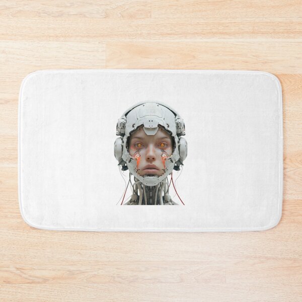 Item preview, The Faceless Android designed and sold by MidArtFusion.