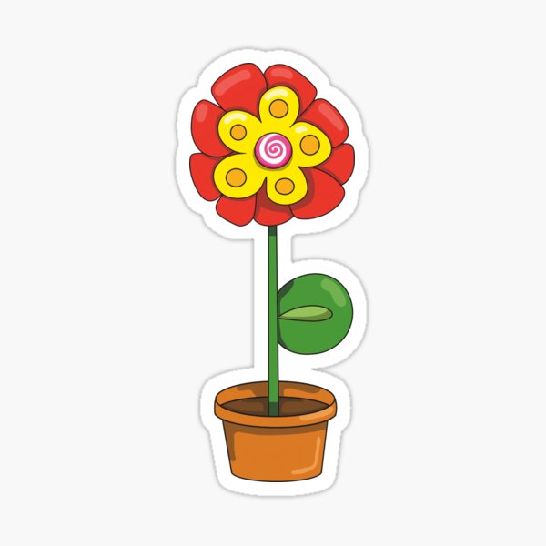 Flower Sticker