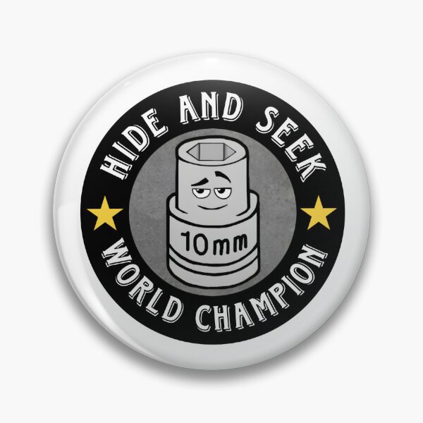 Item preview, 10mm Hide and Seek World Champion designed and sold by ArtByChoosy.