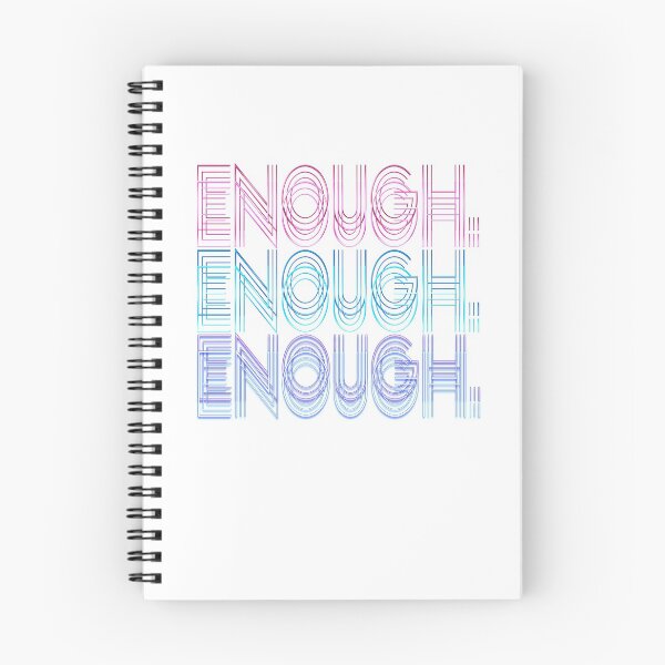 Item preview, Enough Enough Enough 70s /80s Neon Disco Print Parkland Anti-NRA Design designed and sold by merchhost.