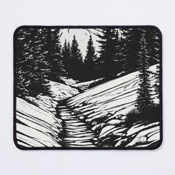 Item preview, Mountain Majesty Amidst Forest Pines designed and sold by John v p.