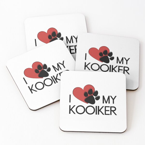 Item preview, I Love My Kooiker designed and sold by humnoo.
