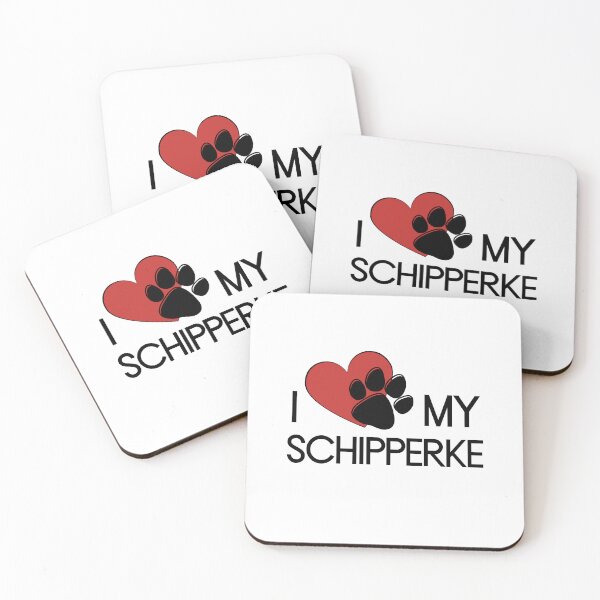 Item preview, I Love My Schipperke - Cute designed and sold by humnoo.