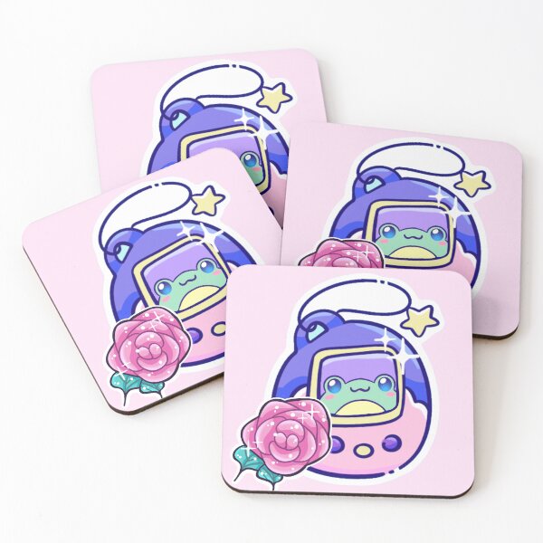 Item preview, Kawaii Rose Retro Tech Tamagotchi  designed and sold by LadyKorieArt.