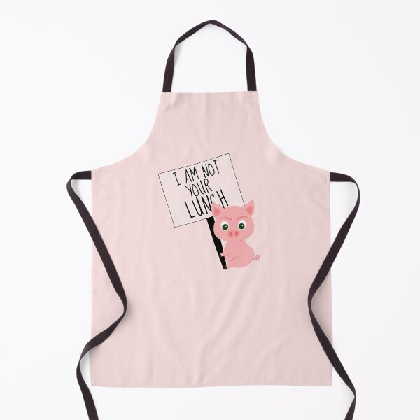 Item preview, Pigs Are Not Your Lunch - Funny Vegan designed and sold by humnoo.