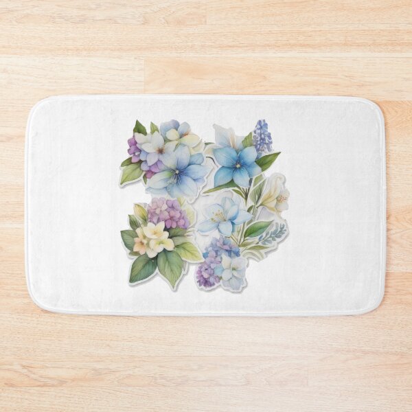 Item preview, Bright Watercolor Flower Stickers (1255) designed and sold by WASjourney.