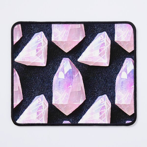 Item preview, Denim Pink Angel Aura Quartz Seamless Pattern designed and sold by GWTF-Designs.