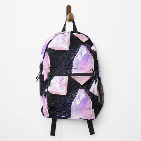 Item preview, Denim Pink Angel Aura Quartz Seamless Pattern designed and sold by GWTF-Designs.