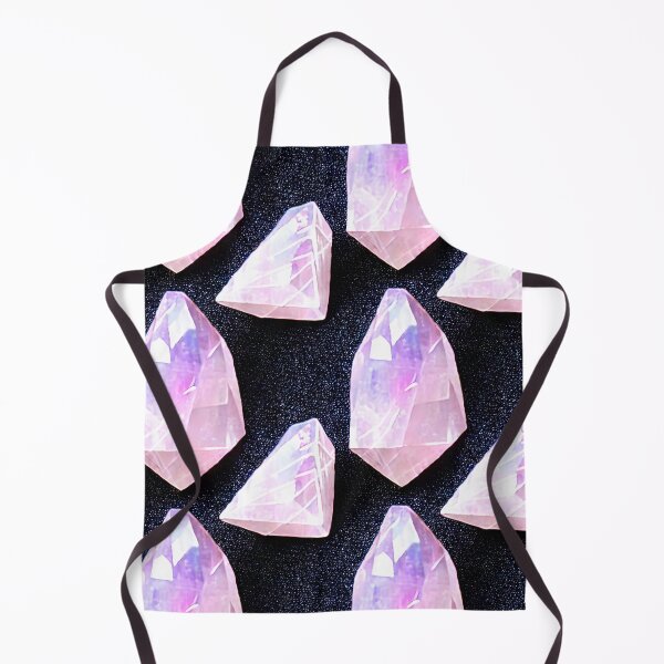Item preview, Denim Pink Angel Aura Quartz Seamless Pattern designed and sold by GWTF-Designs.