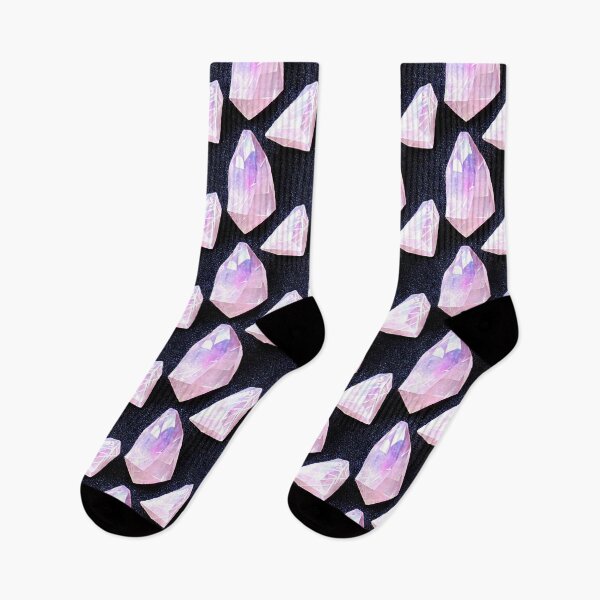 Item preview, Denim Pink Angel Aura Quartz Seamless Pattern designed and sold by GWTF-Designs.