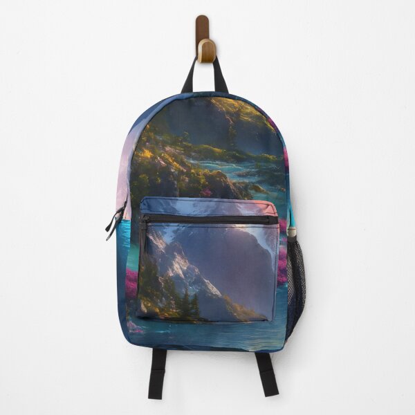 Item preview, Enchanted Mountain Valley Sunset designed and sold by John v p.