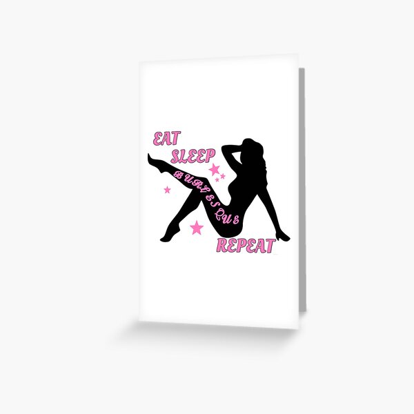 Item preview, Eat Sleep Burlesque Repeat designed and sold by Chemochick.