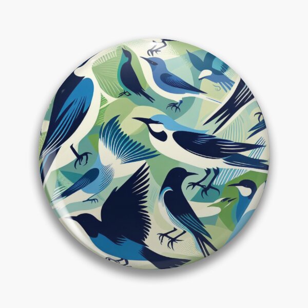 Item preview, Avian Symphony: Bird-Inspired Pattern" designed and sold by Rui Fernandes.