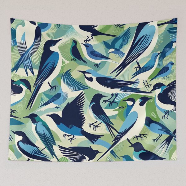 Item preview, Avian Symphony: Bird-Inspired Pattern" designed and sold by Rui Fernandes.