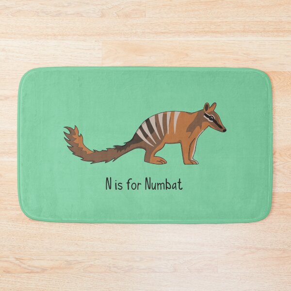 Item preview, N is for Numbat designed and sold by kindredkrafters.