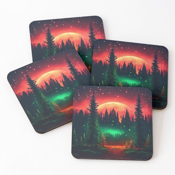 Item preview, Mystical Forest Under Celestial Skies designed and sold by John v p.