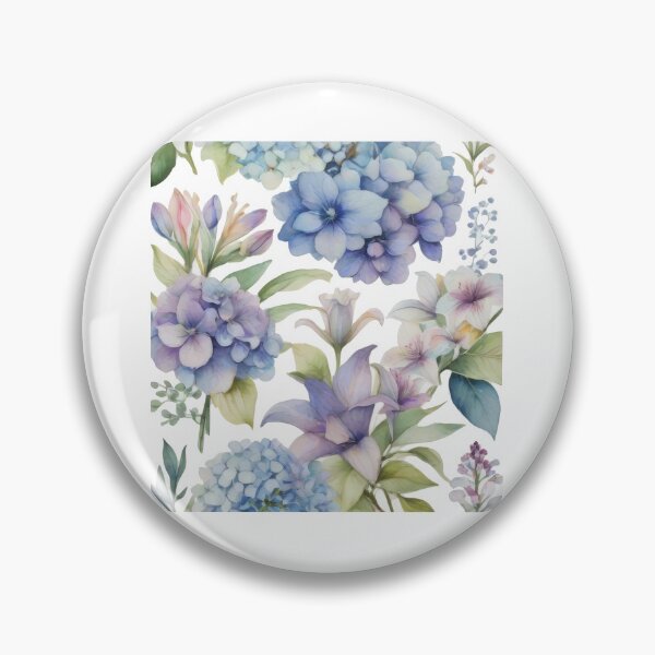 Item preview, Unique Watercolor Floral Stickers (1259) designed and sold by WASjourney.