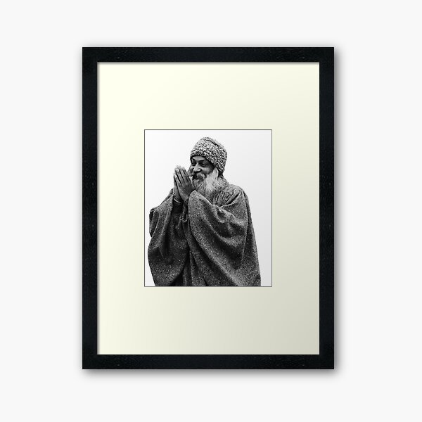 Bhagwan Rajneesh Framed Art Print