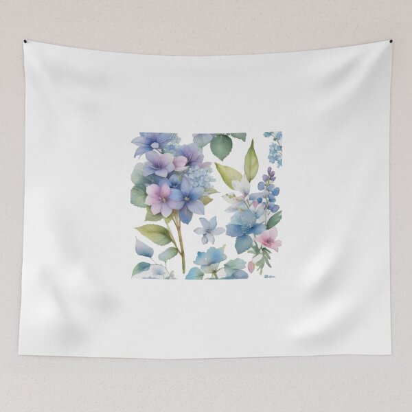 Item preview, 10 Watercolor Flower Stickers on Clean Background (1260) designed and sold by WASjourney.
