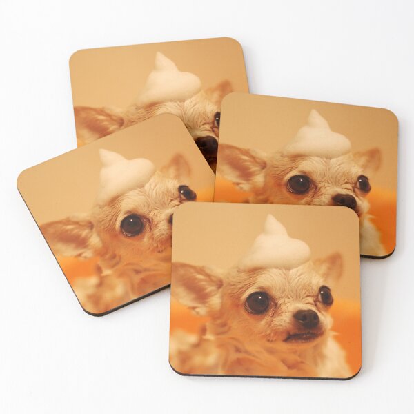 Item preview, Chihuahua Dog Taking a Bath designed and sold by VanGaldo.