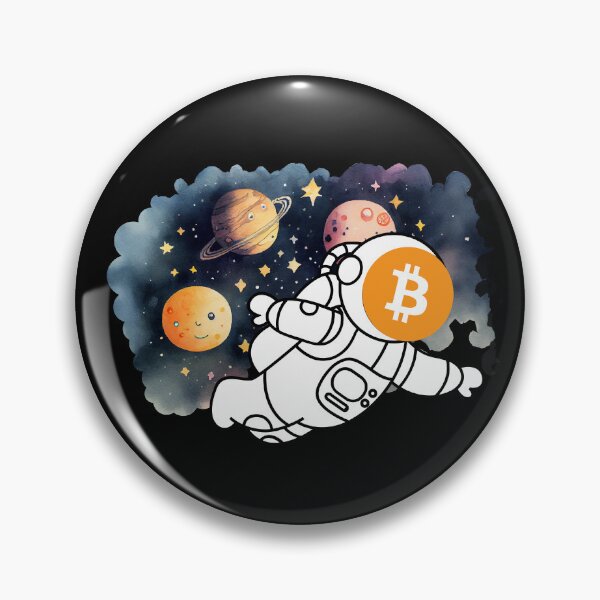 Item preview, Bitcoin to the moon designed and sold by Colorfulman.