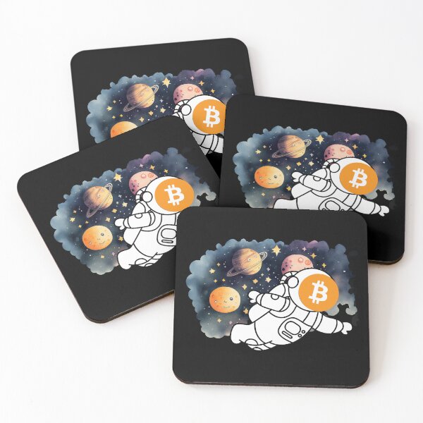 Item preview, Bitcoin to the moon designed and sold by Colorfulman.