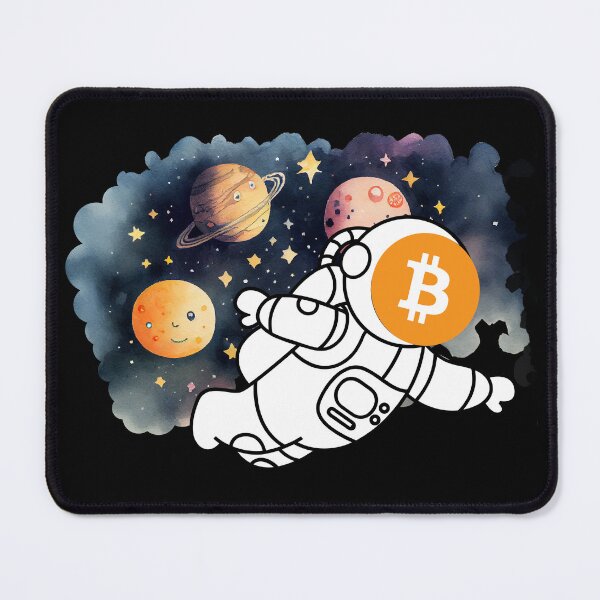 Item preview, Bitcoin to the moon designed and sold by Colorfulman.