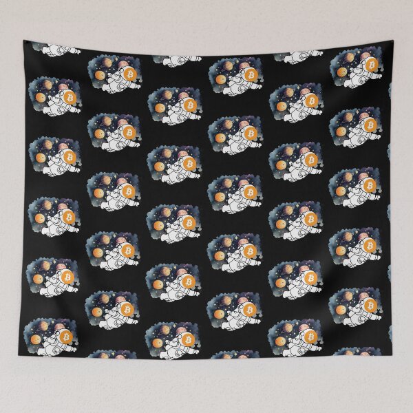 Item preview, Bitcoin to the moon designed and sold by Colorfulman.