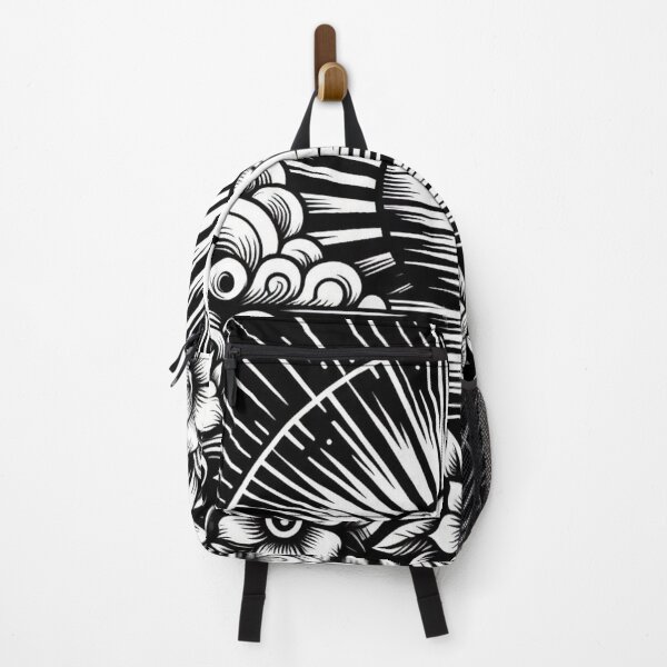 Item preview, Silent Horizon: Black and White Sunset Pattern designed and sold by Rui Fernandes.