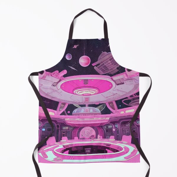 Item preview, Pink Spaceship, space, universe, stars, earth, astronomy, sky, future, galaxy, sci fi, designed and sold by Cyber Kids.